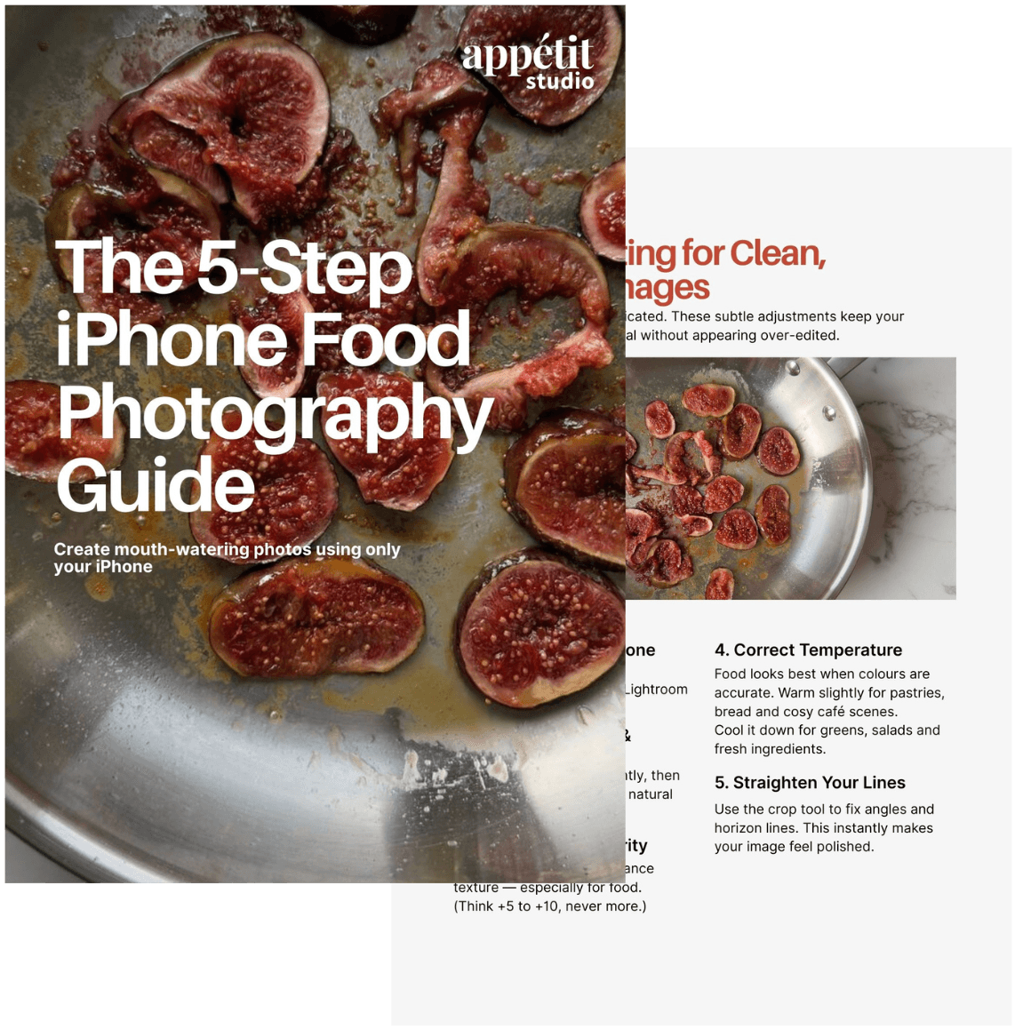 The 5-Step iPhone Food Photography Guide cover